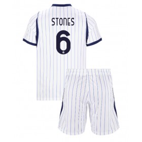 Inter Milan John Stones #6 Borta Kläder Barn 2026-27 Kortärmad (+ Korta byxor)